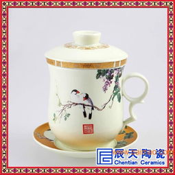 匠心獨運 廠家批發陶瓷茶杯，高溫燒制禮品與工藝品陶瓷的完美融合
